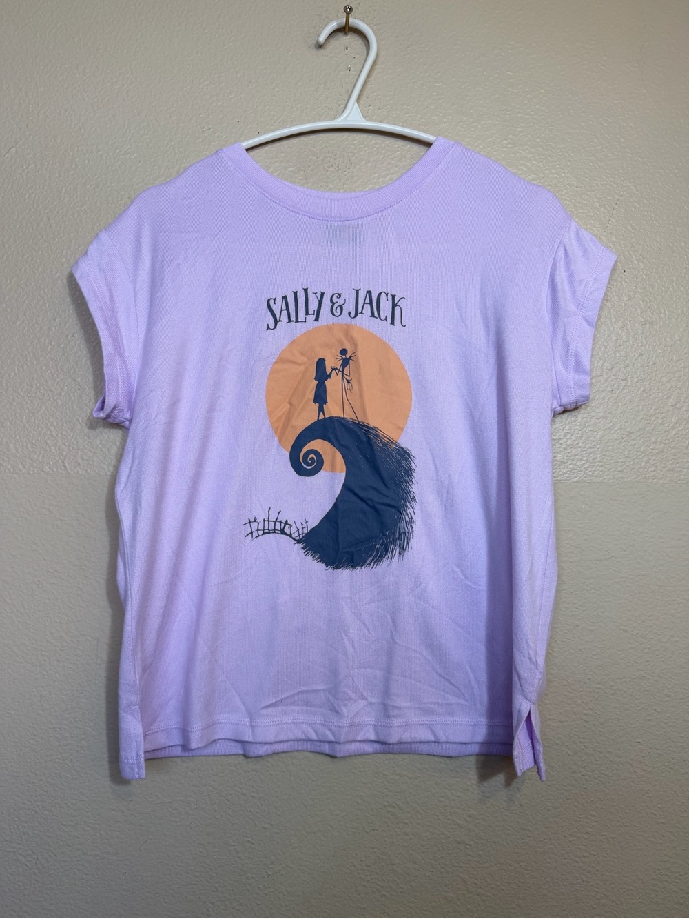 Disney The Nightmare Before Christmas Lavender Graphic Top